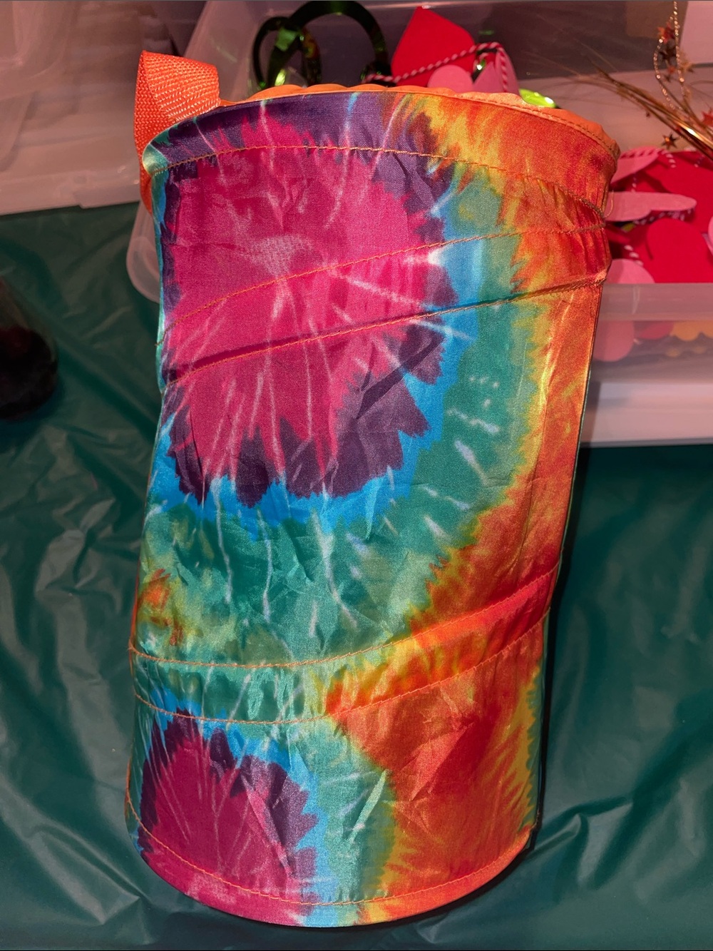 Tie-Dye shower caddy — Rainbow